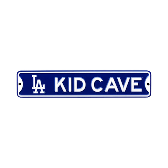 Los Angeles Dodgers  Steel Kid Cave Sign