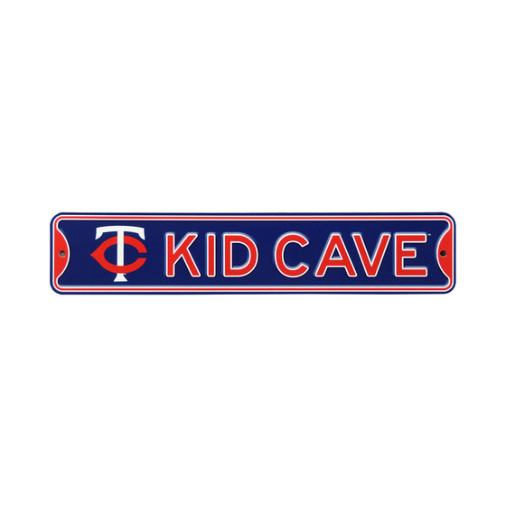 Minnesota Twins  Steel Kid Cave Sign
