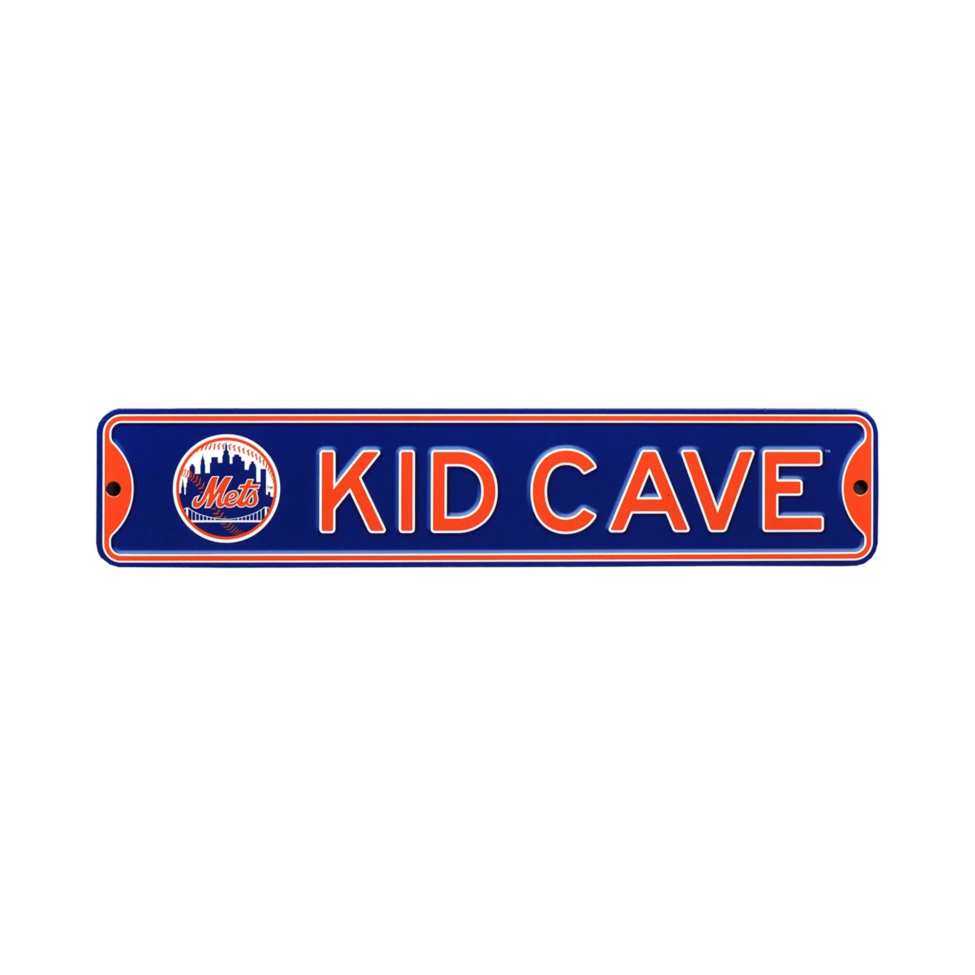 New York Mets  Steel Kid Cave Sign