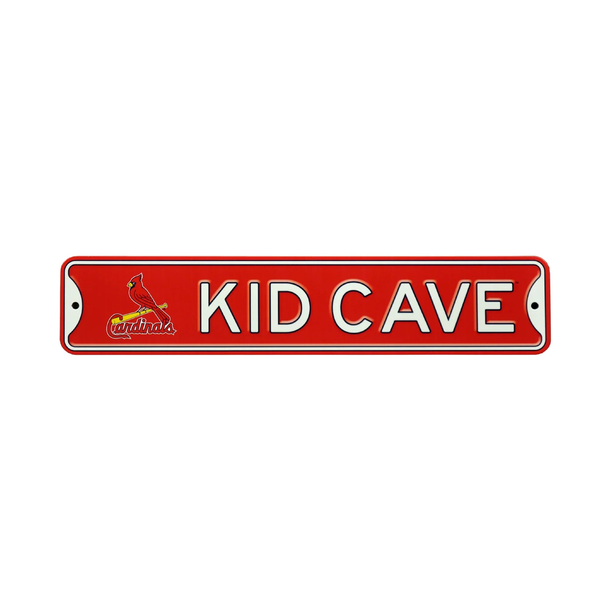 St Louis Cardinals  Steel Kid Cave Sign