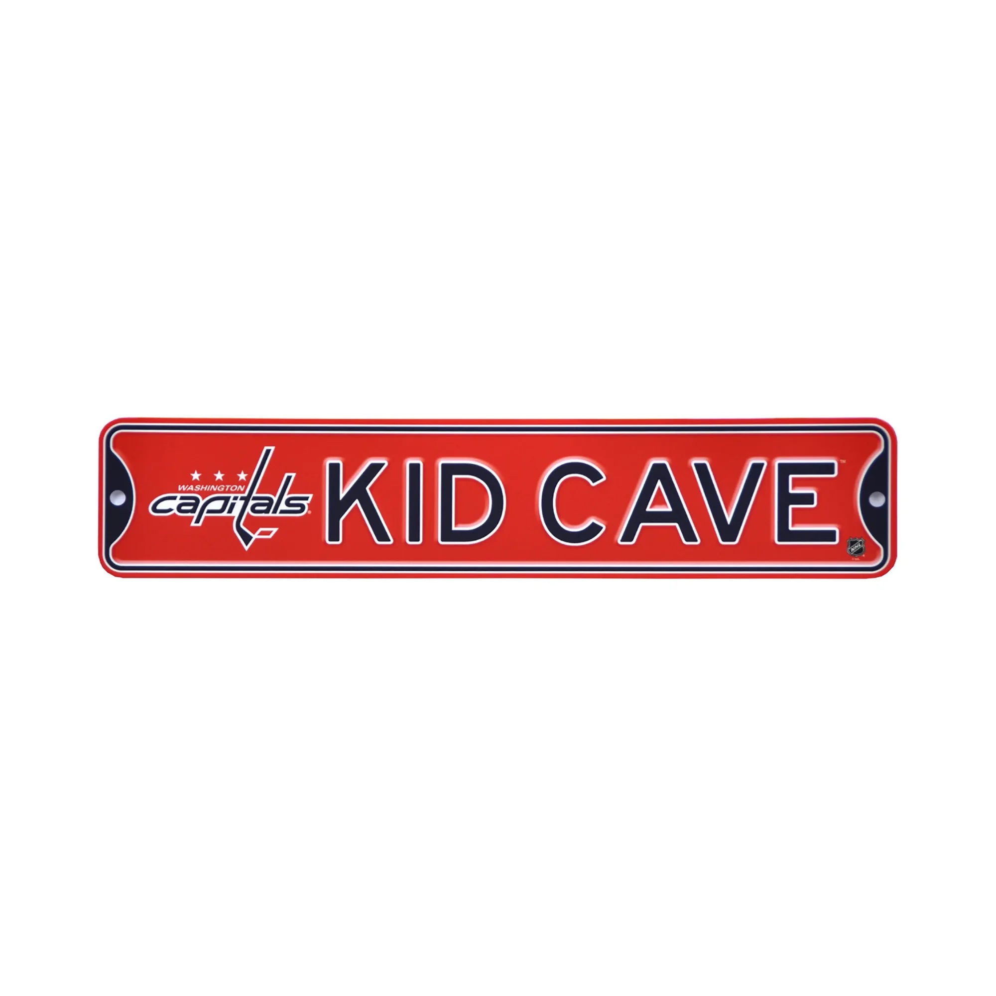 Washington Capitals  Steel Kid Cave Sign