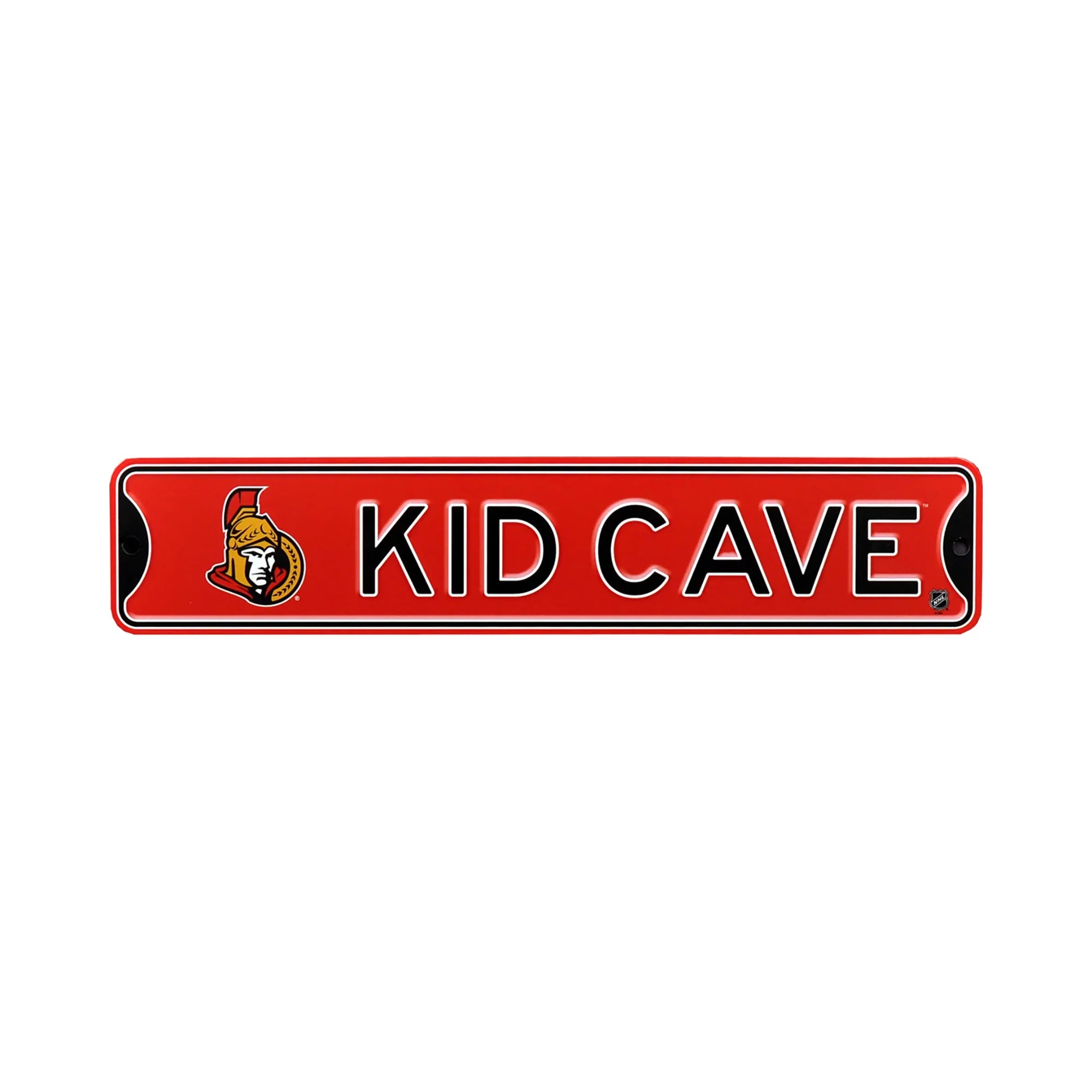 Ottawa Senators  Steel Kid Cave Sign