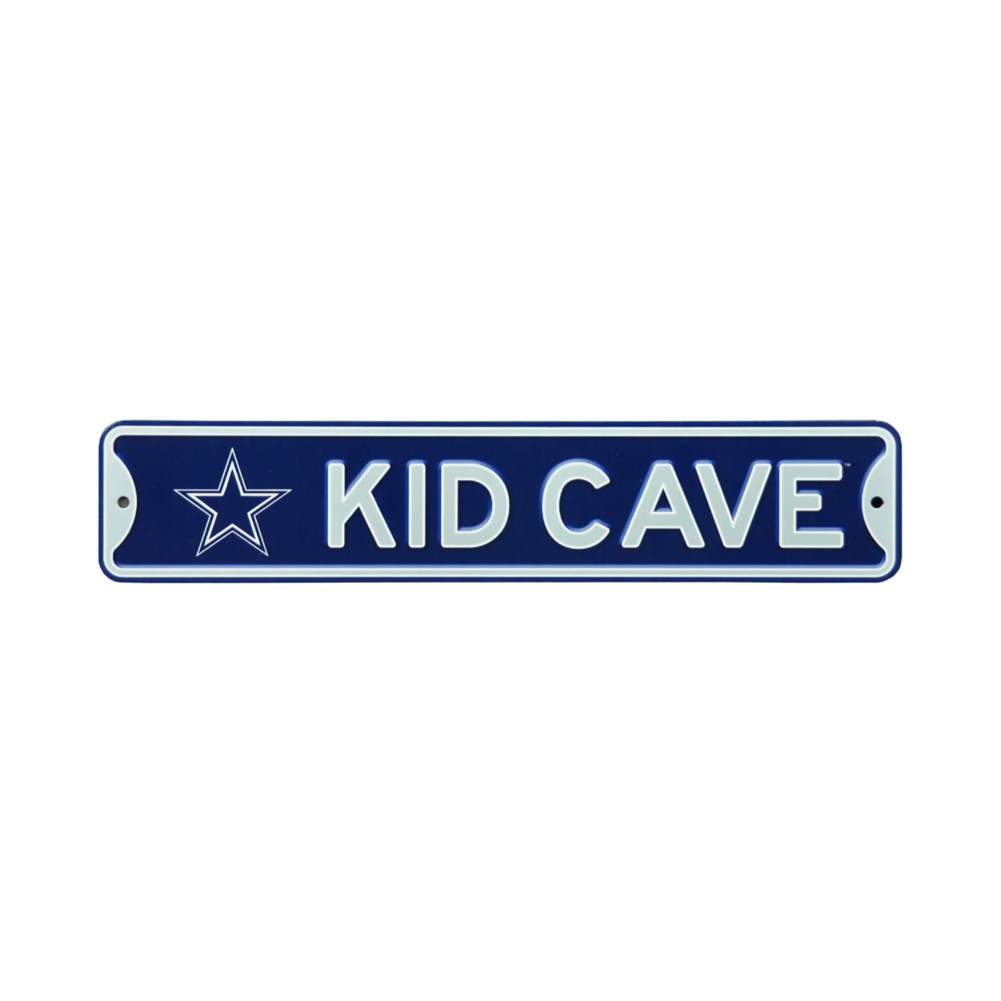 Dallas Cowboys Steel Kid Cave Sign
