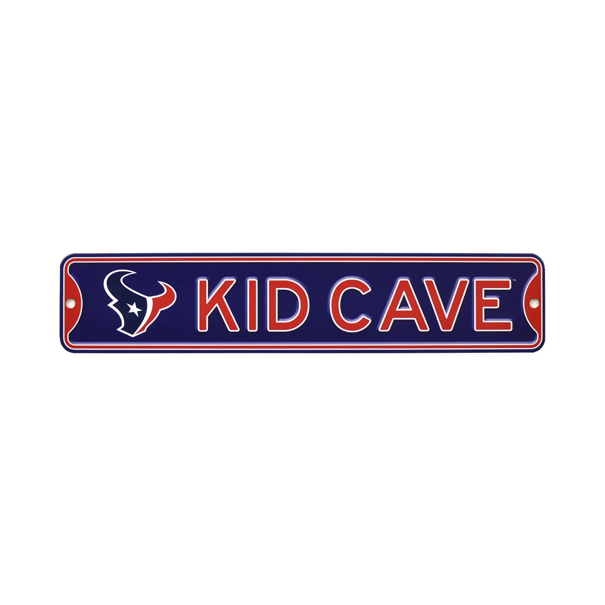 Houston Texans Steel Kid Cave Sign