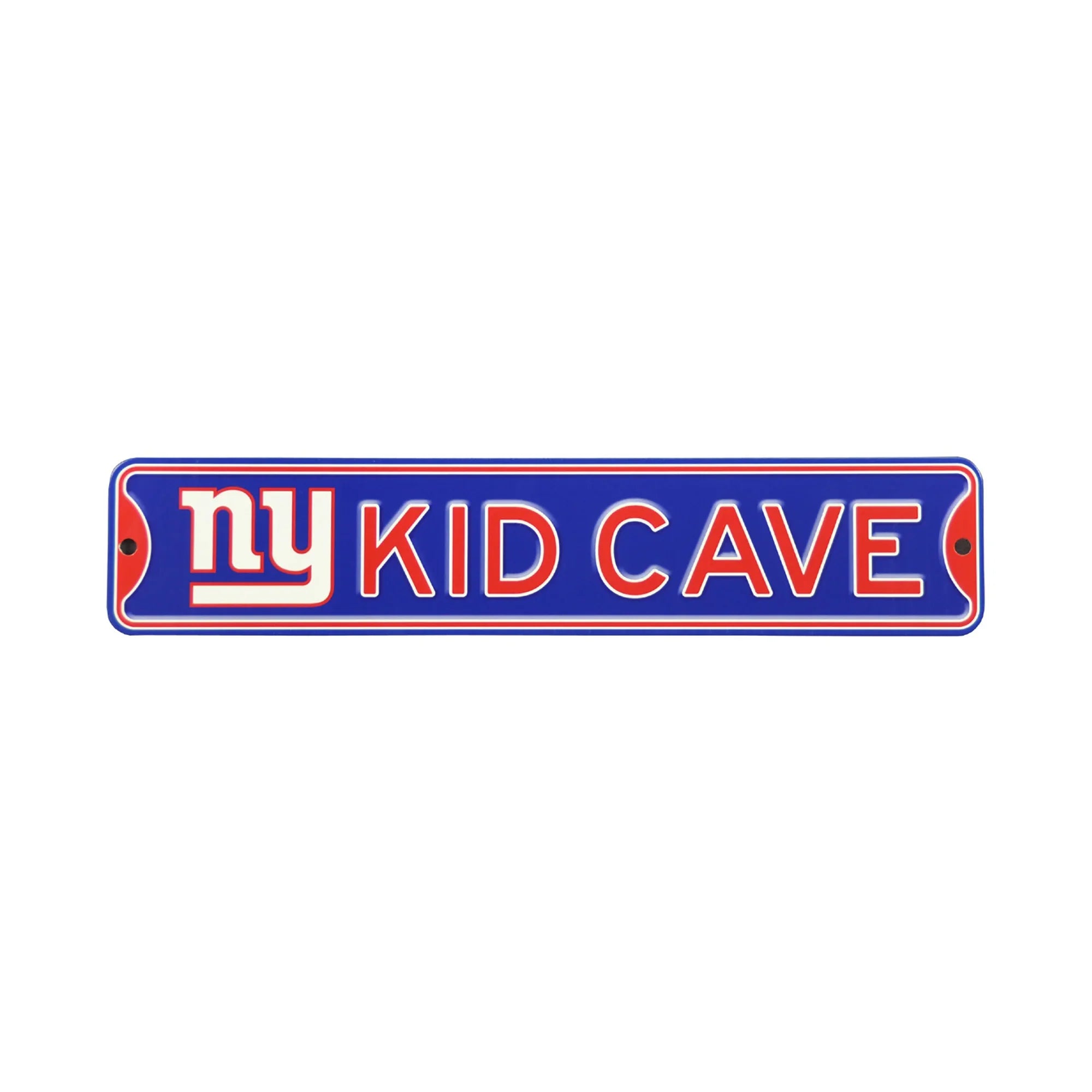 New York Giants Steel Kid Cave Sign
