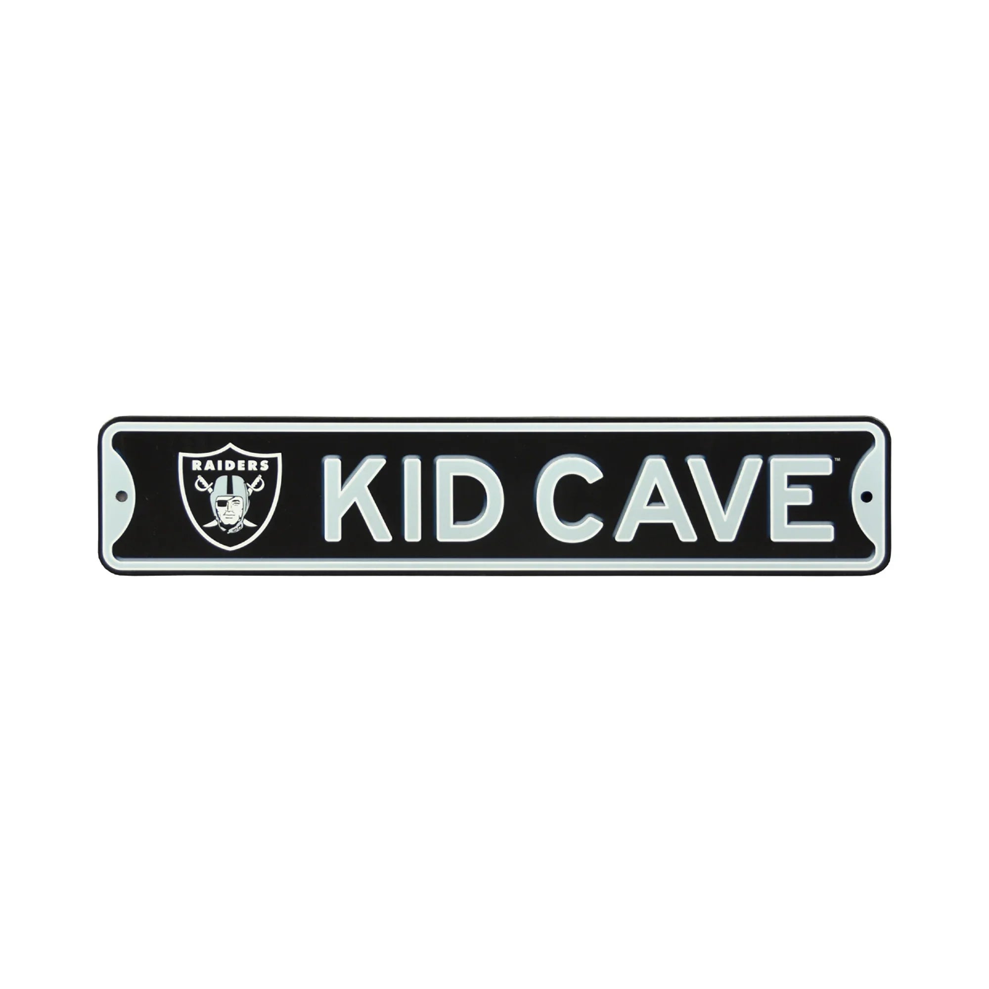 Las Vegas Raiders Steel Kid Cave Sign