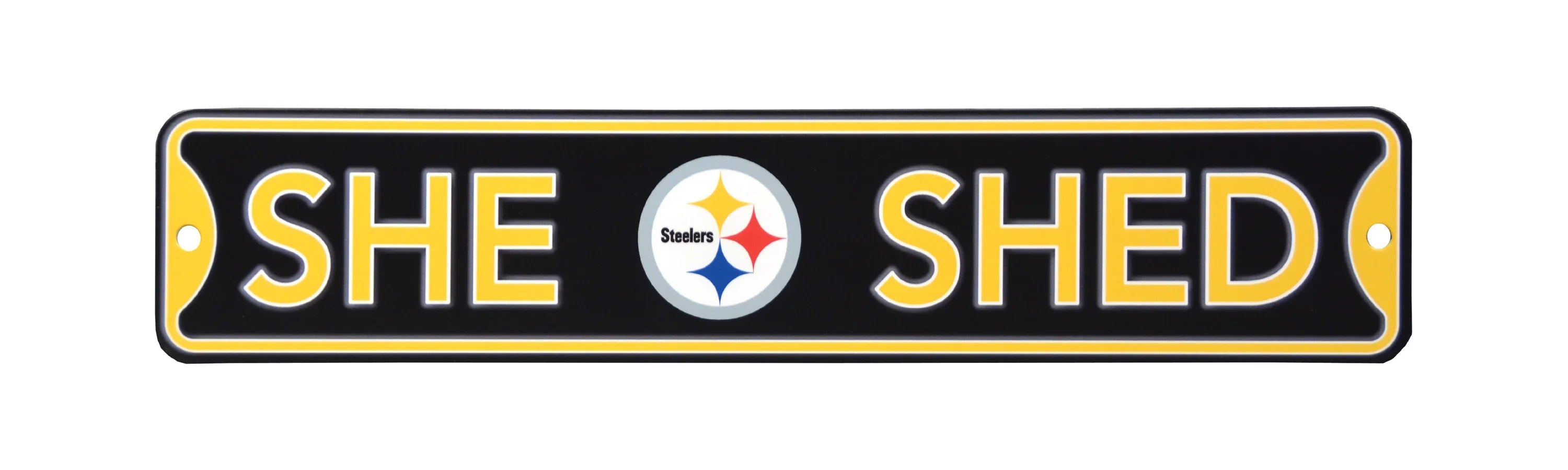 Pittsburgh Steelers Steel She Shed Sign