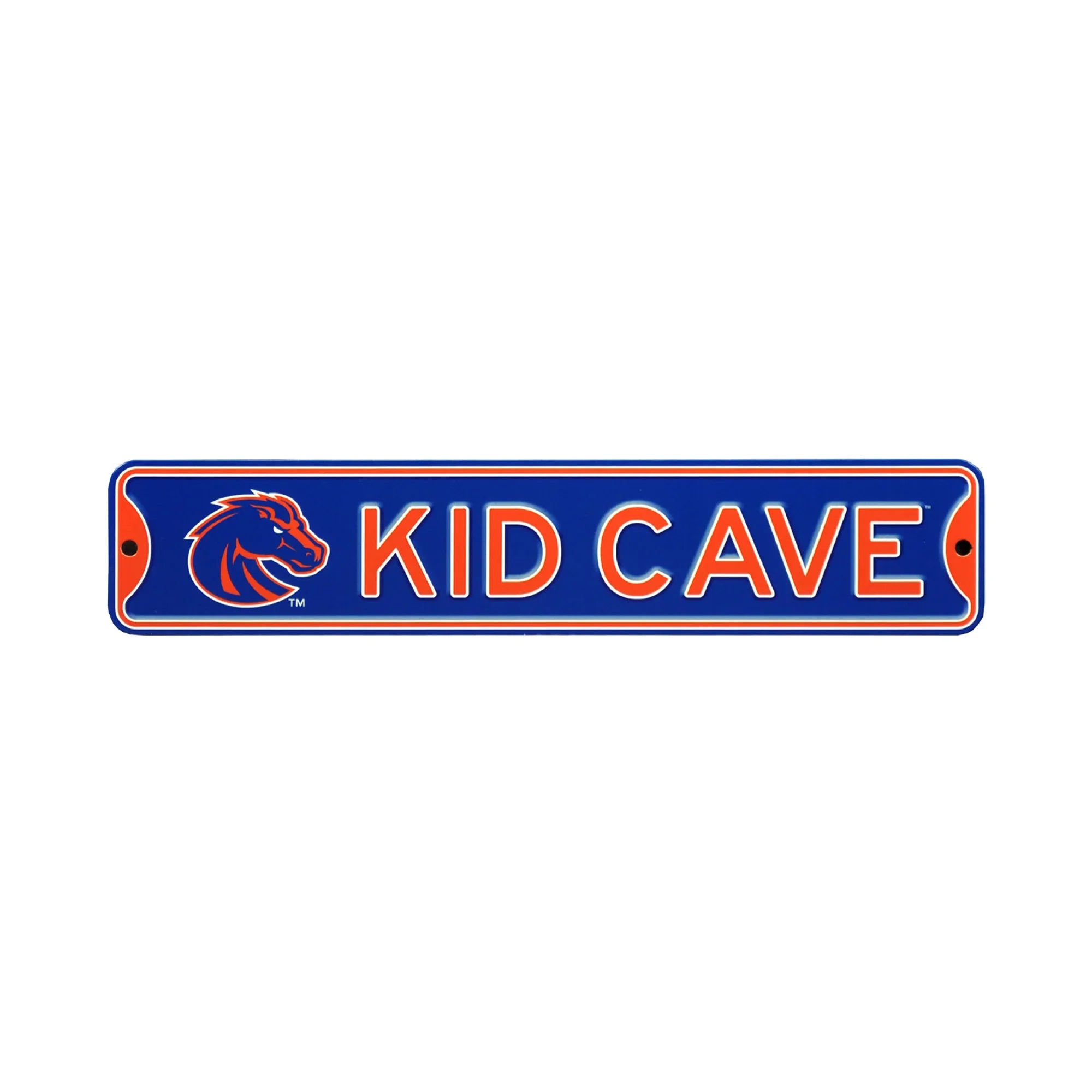 Boise State Broncos  Steel Kid Cave Sign