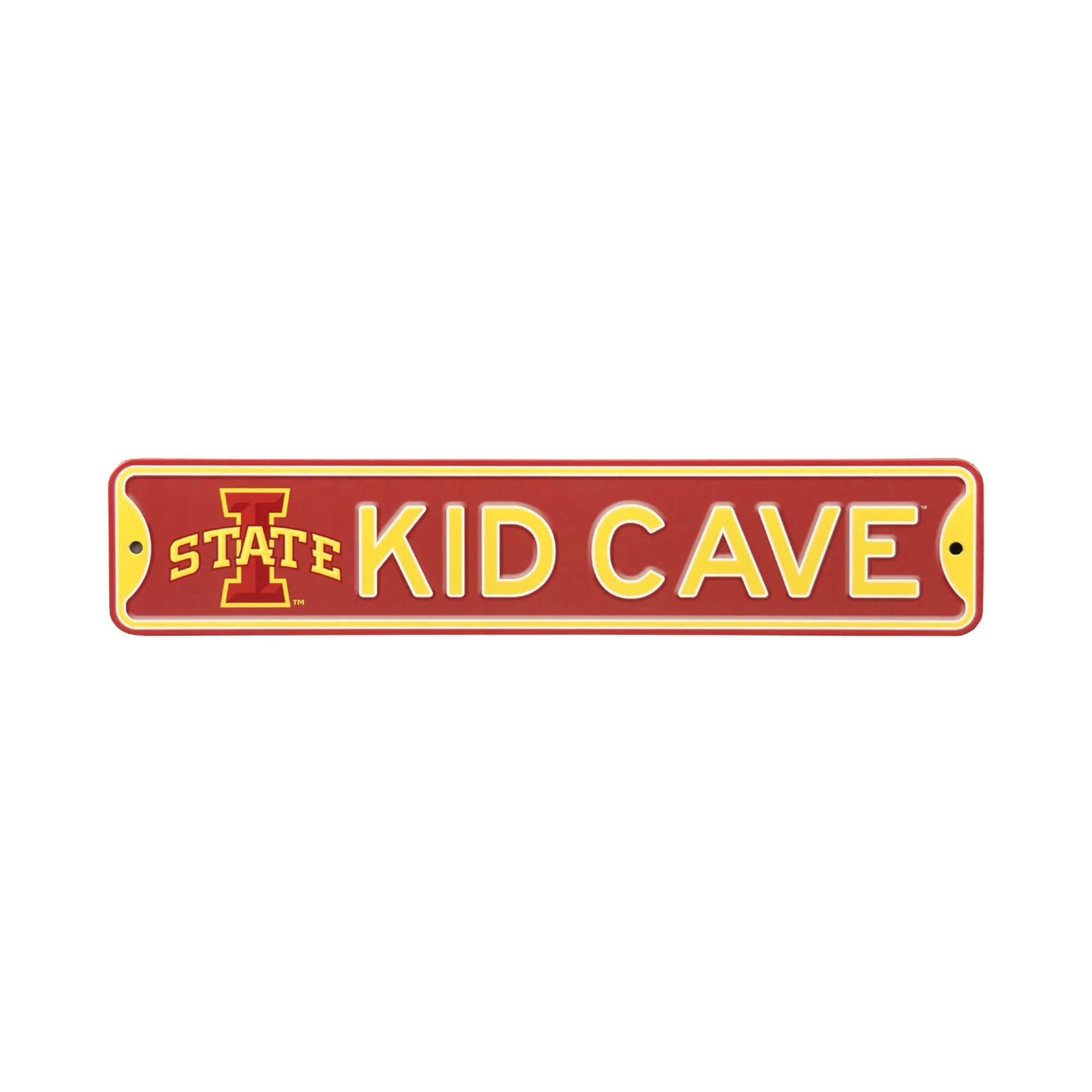 Iowa State Cyclones  Steel Kid Cave Sign