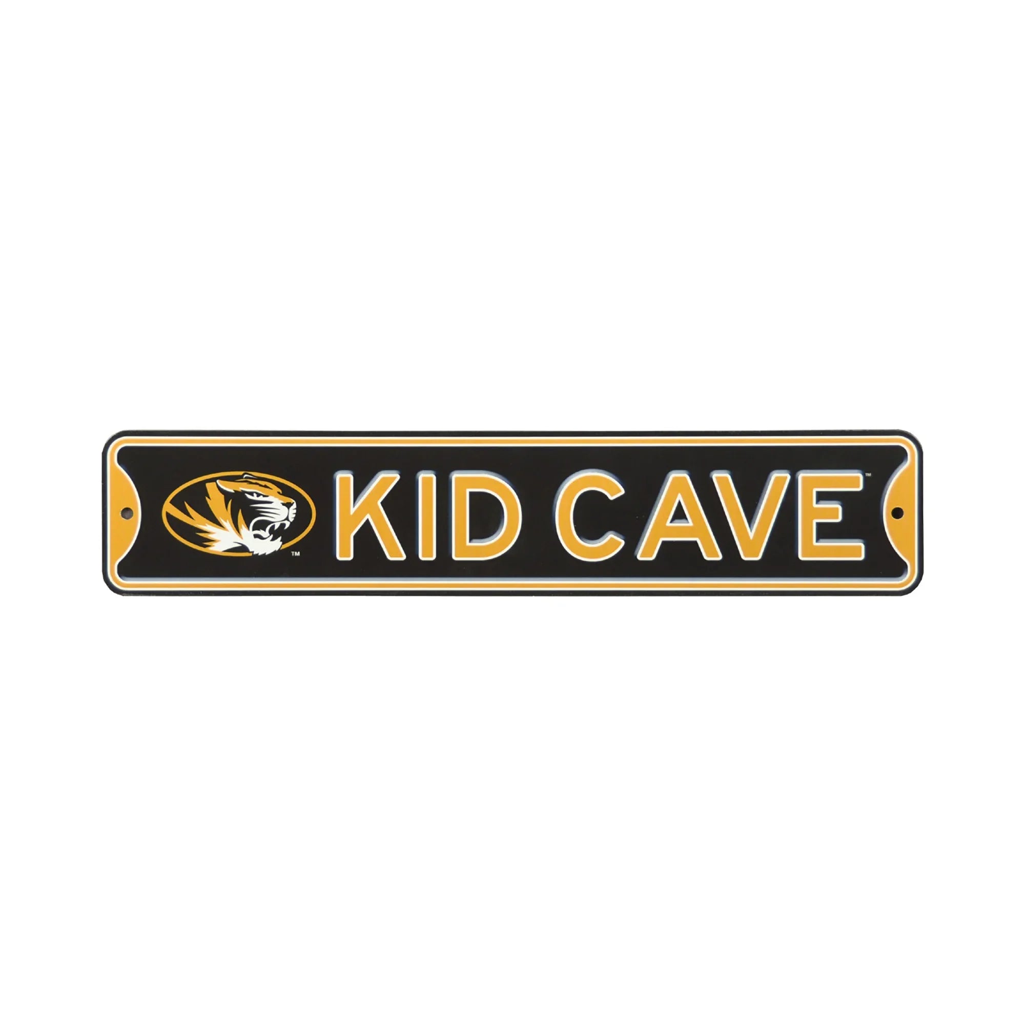 Missouri Tigers  Steel Kid Cave Sign