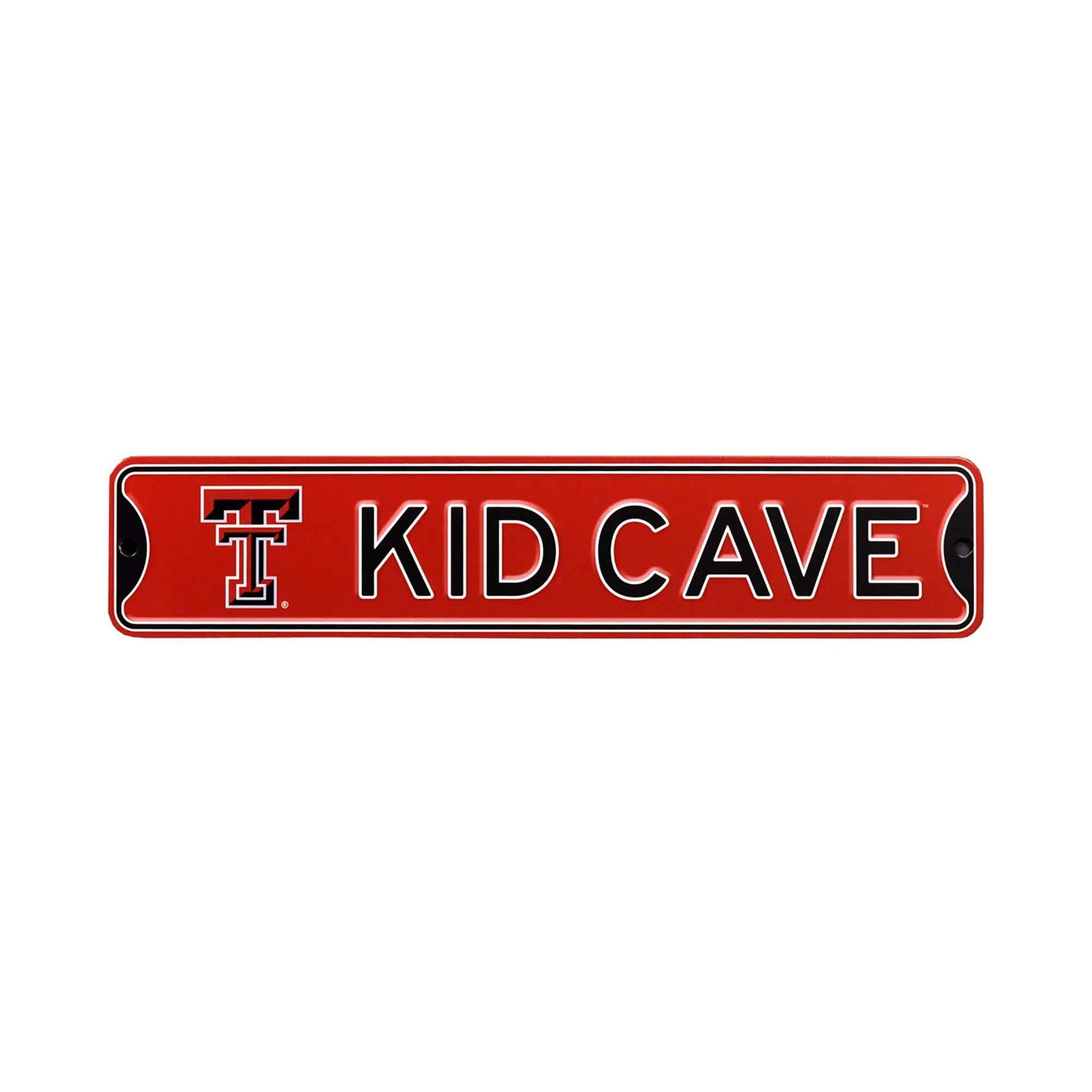 Texas Tech Red Raiders  Steel Kid Cave Sign