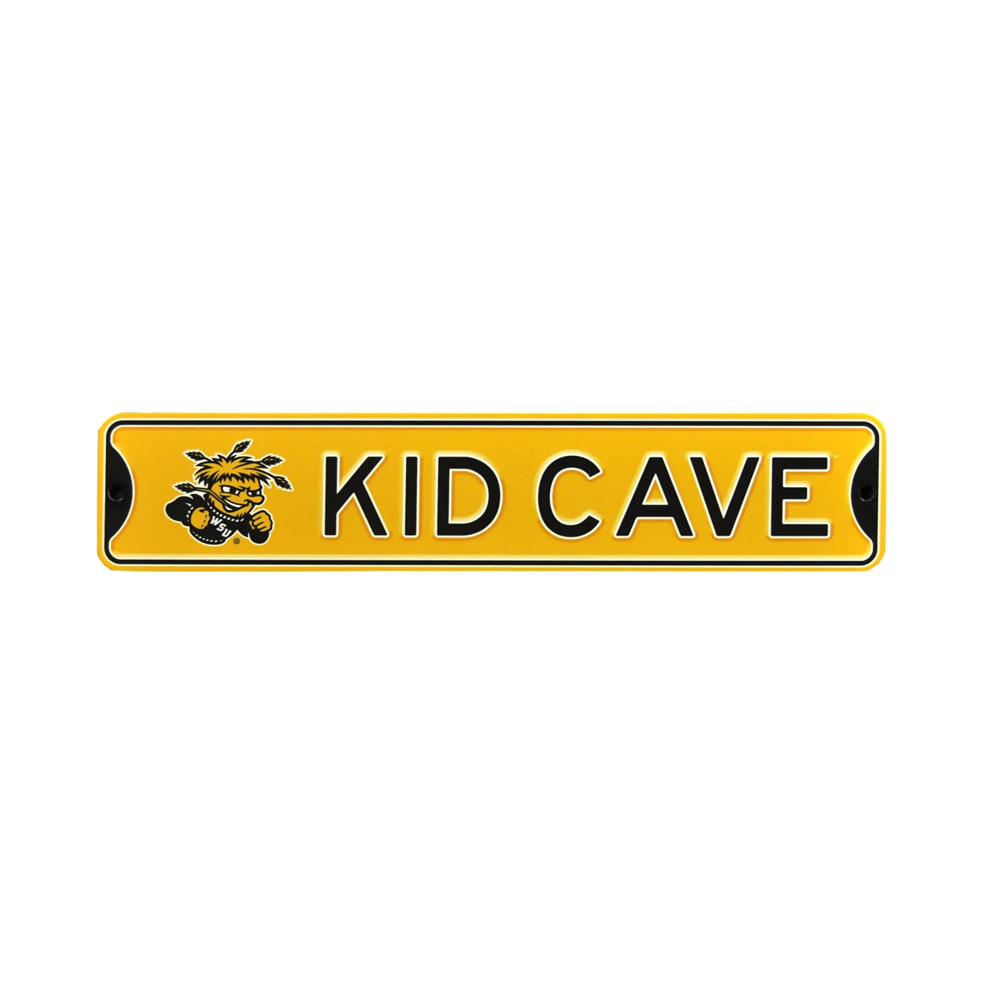 Wichita State Shockers Steel Kid Cave Sign-