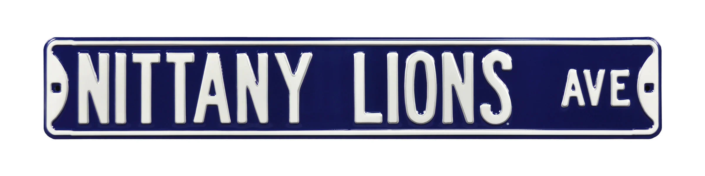 Penn State Nittany Lions Steel Street Sign-NITTANY LIONS AVE