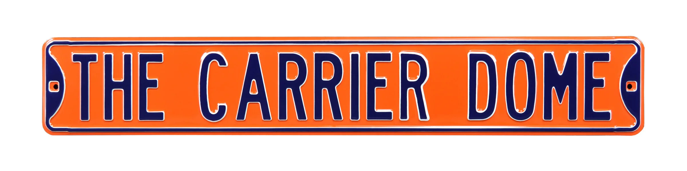 Syracuse Orange Steel Street Sign-THE CARRIER DOME
