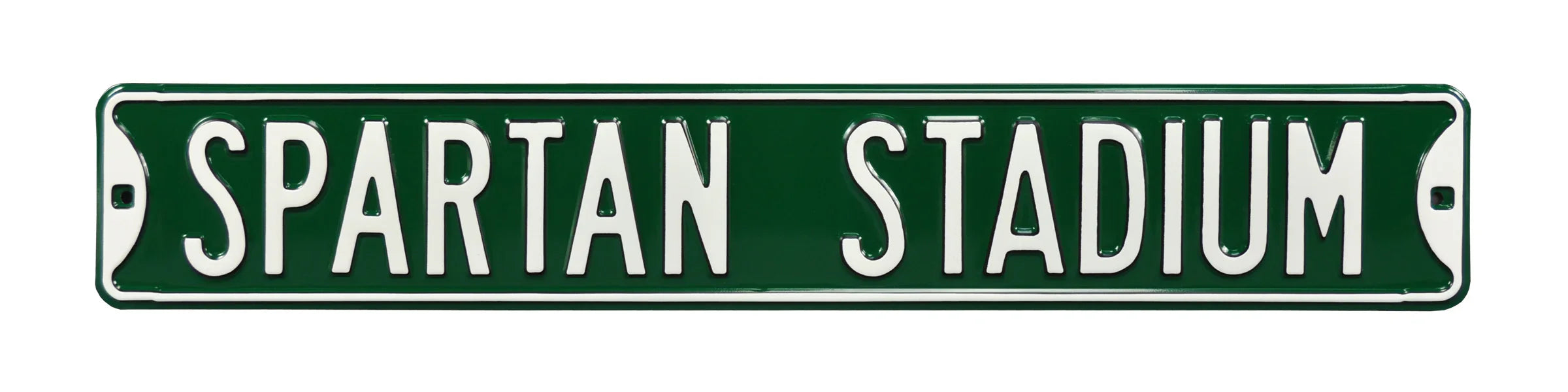 Michigan State Spartans Steel Street Sign-SPARTAN STADIUM