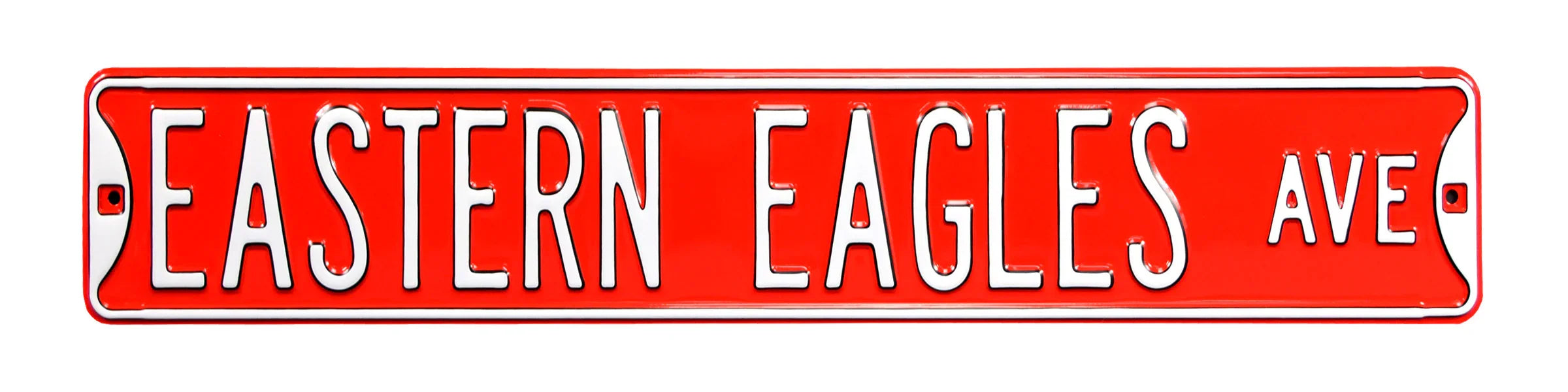 Eastern Washington Steel Street Sign-EASTERN EAGLES AVE