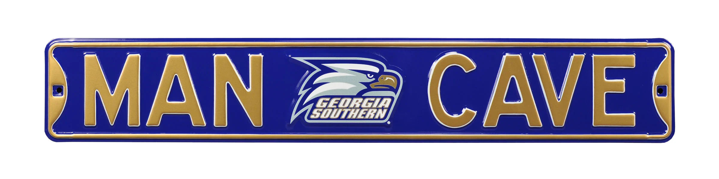 Georgia Southern Steel Street Sign with Logo-MAN CAVE