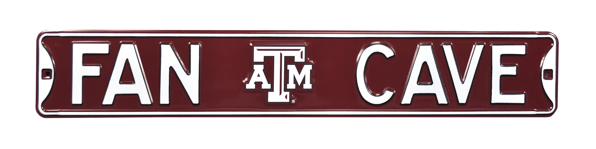 Texas A&M Aggies Steel Street Sign with Logo-FAN CAVE