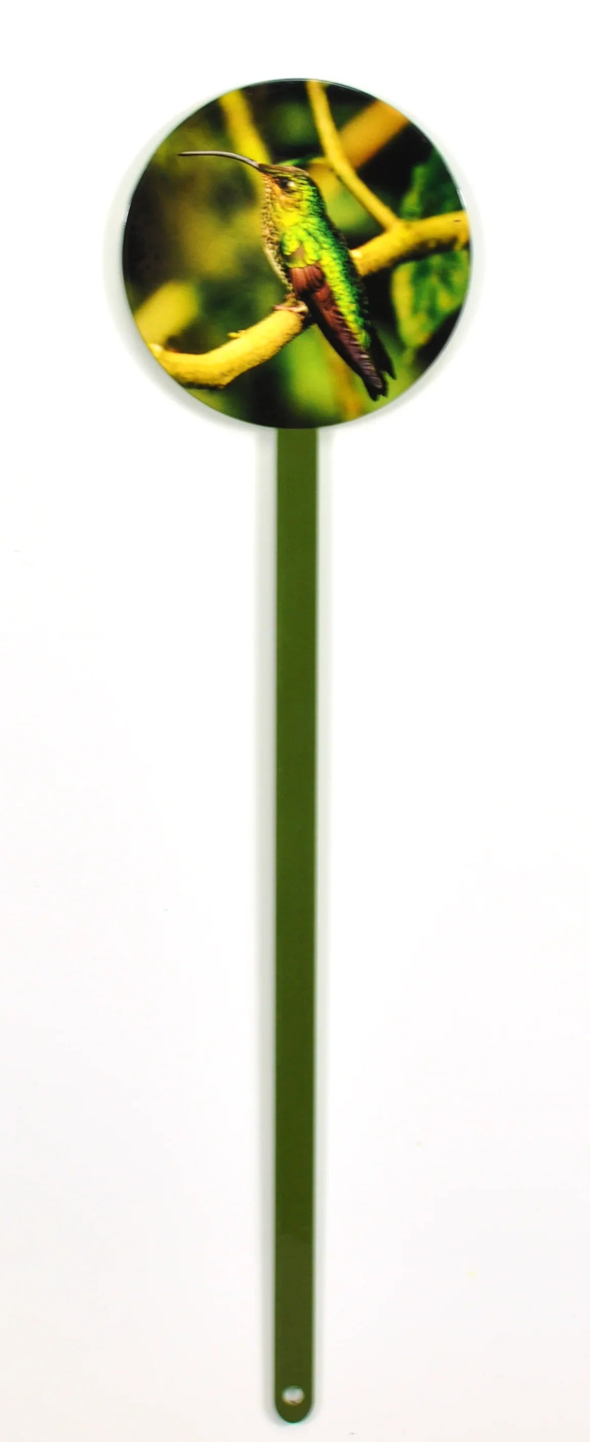Garden Friends Laser Cut Steel Garden Stake- Hummingbird