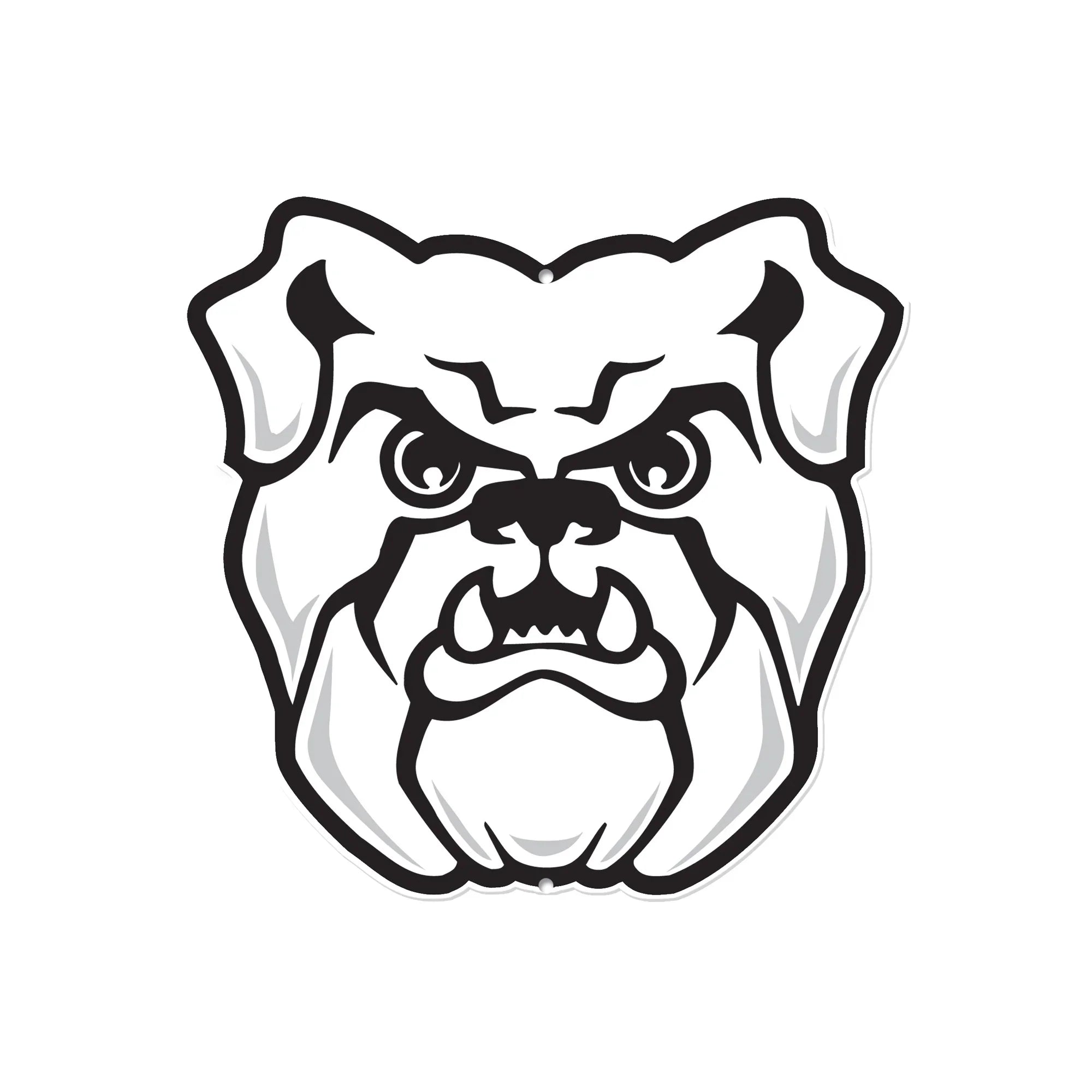 Butler Bulldogs  Laser Cut Steel Logo Spirit Size-Bulldog Head