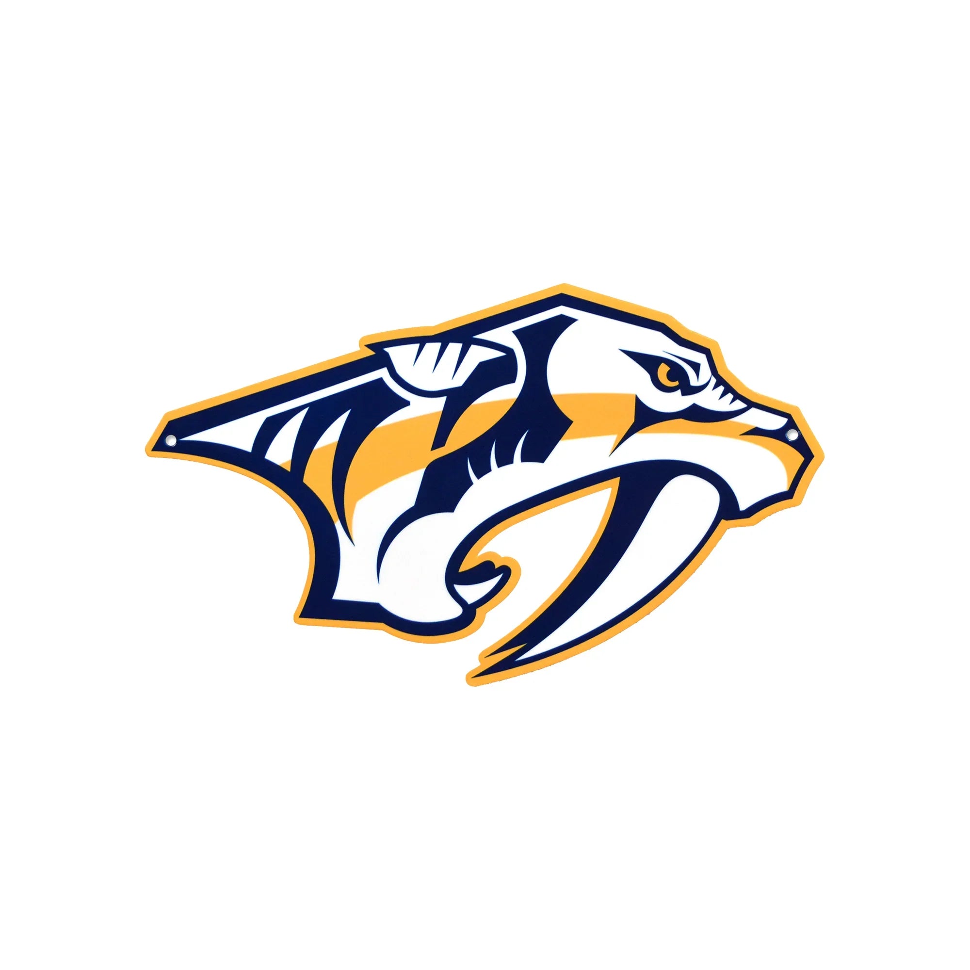 Nashville Predators Laser Cut Steel Logo Spirit Size-Primary Logo