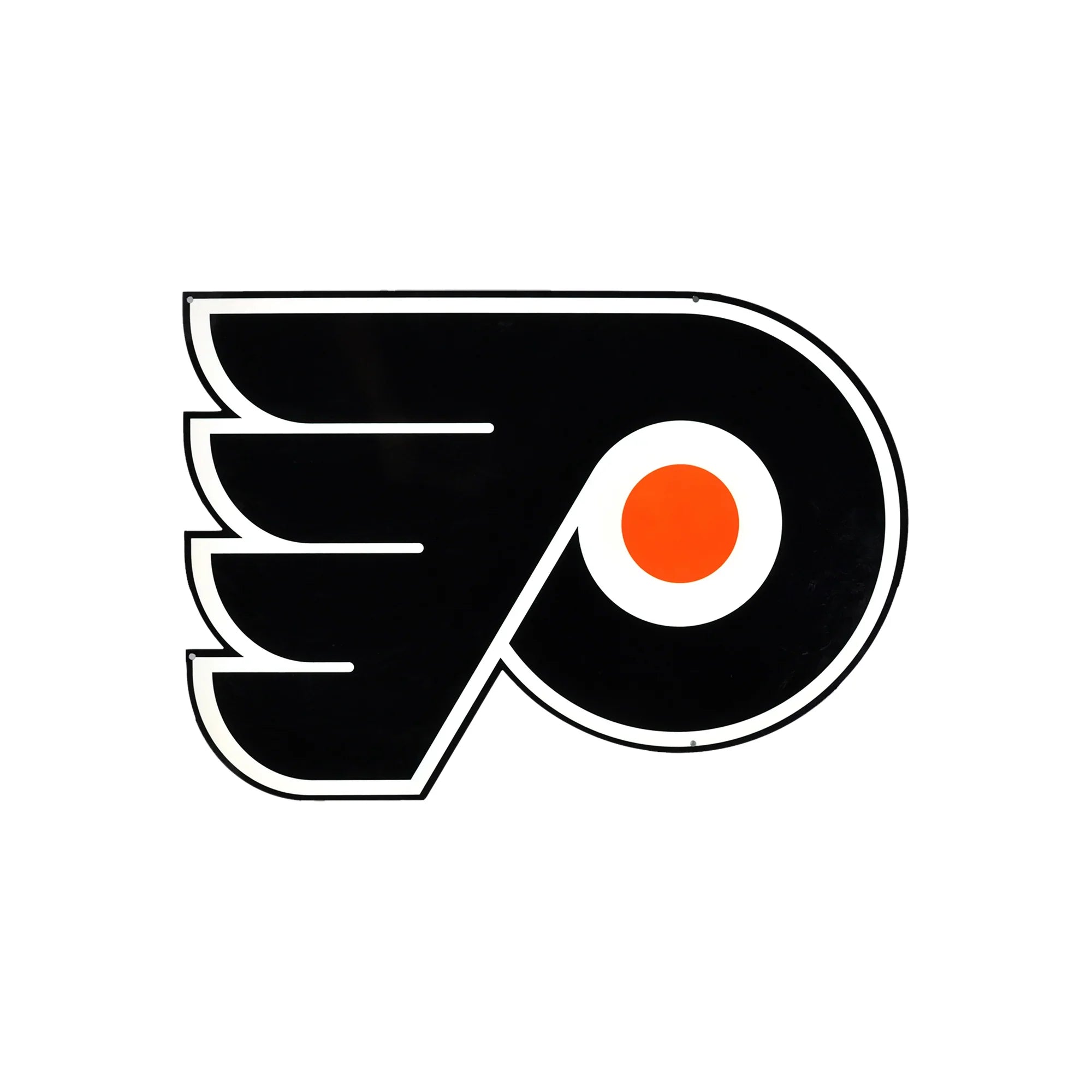 Philadelphia Flyers Laser Cut Steel Logo Statement Size-Primary Logo