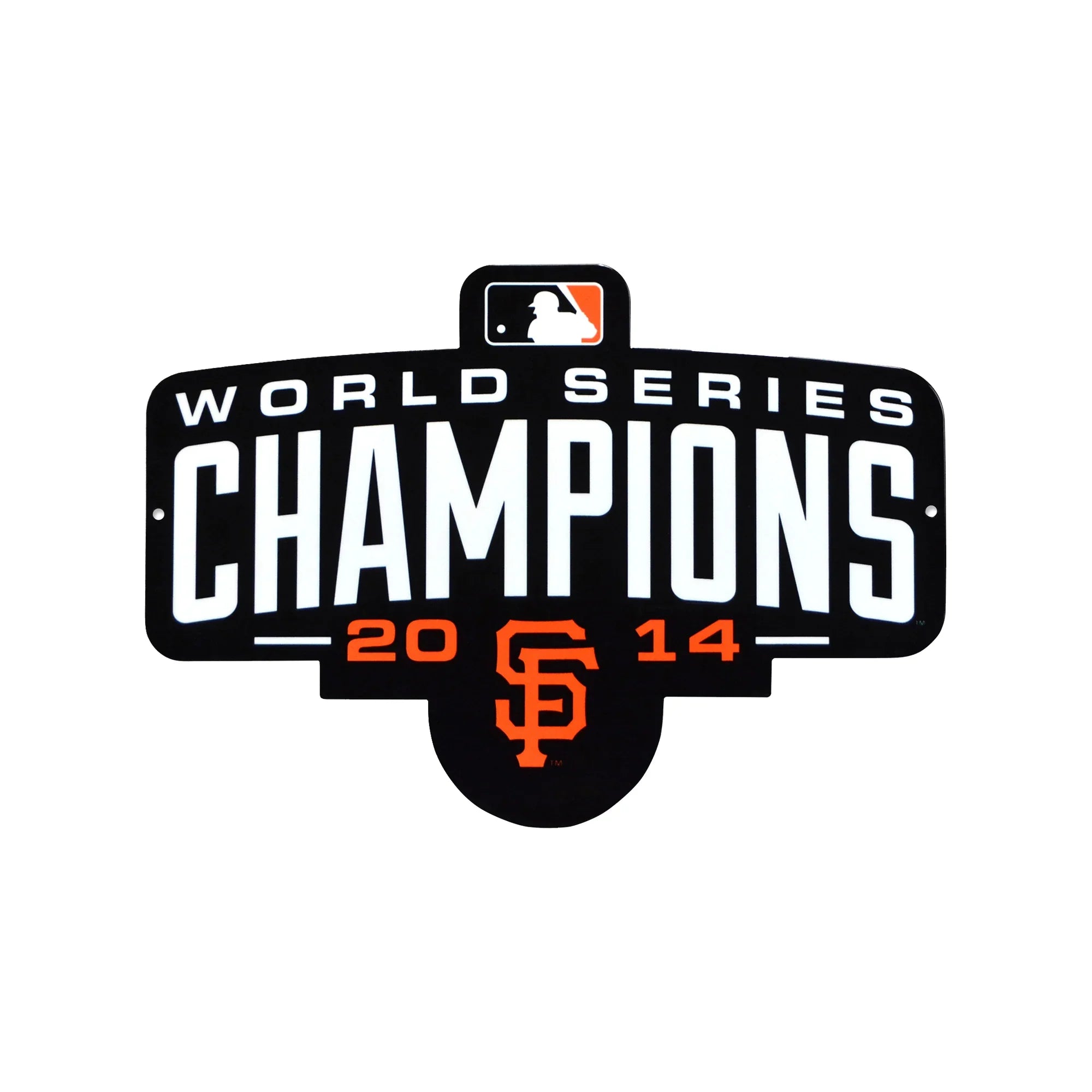San Francisco Giants Laser Cut Steel Logo Spirit Size-WS 2014 Champions