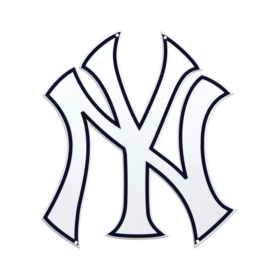 New York Yankees Laser Cut Steel Logo Spirit Size-NY Logo | 757 Sports ...
