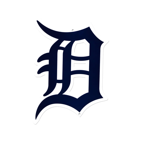 Detroit Tigers Laser Cut Steel Logo Spirit Size-Stylized D