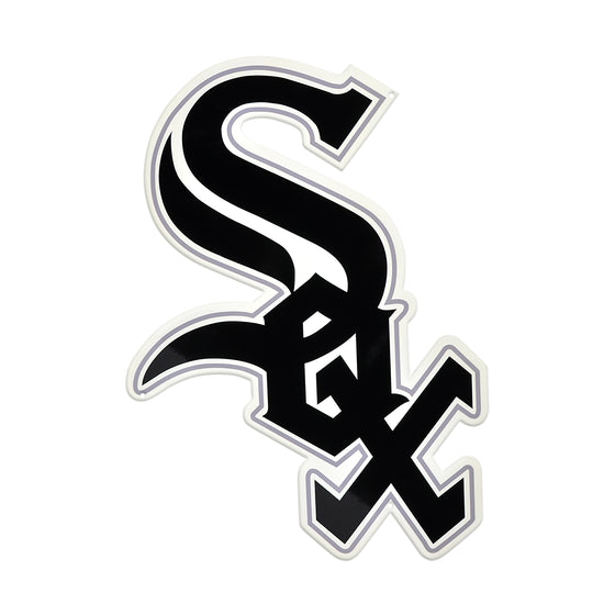 Chicago White Sox Laser Cut Steel Logo Statement Size-Primary Logo