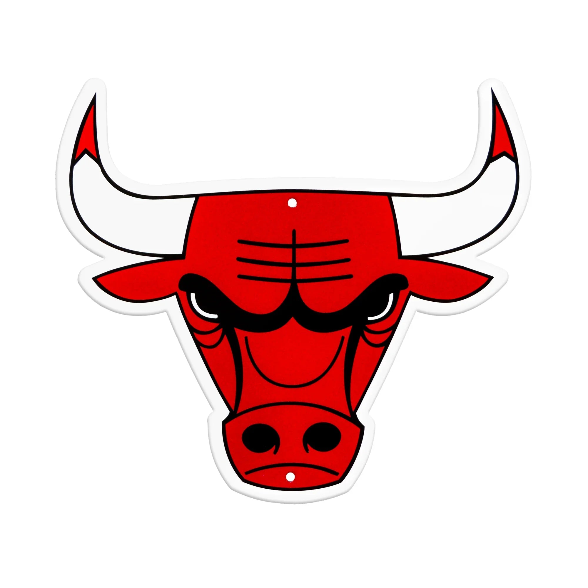 Chicago Bulls Laser Cut Steel Logo Spirit Size-Primary Logo