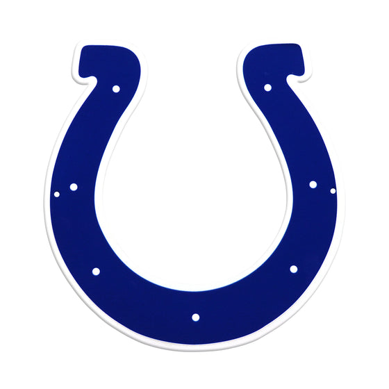 Indianapolis Colts Laser Cut Steel Logo Spirit Size-Primary Logo