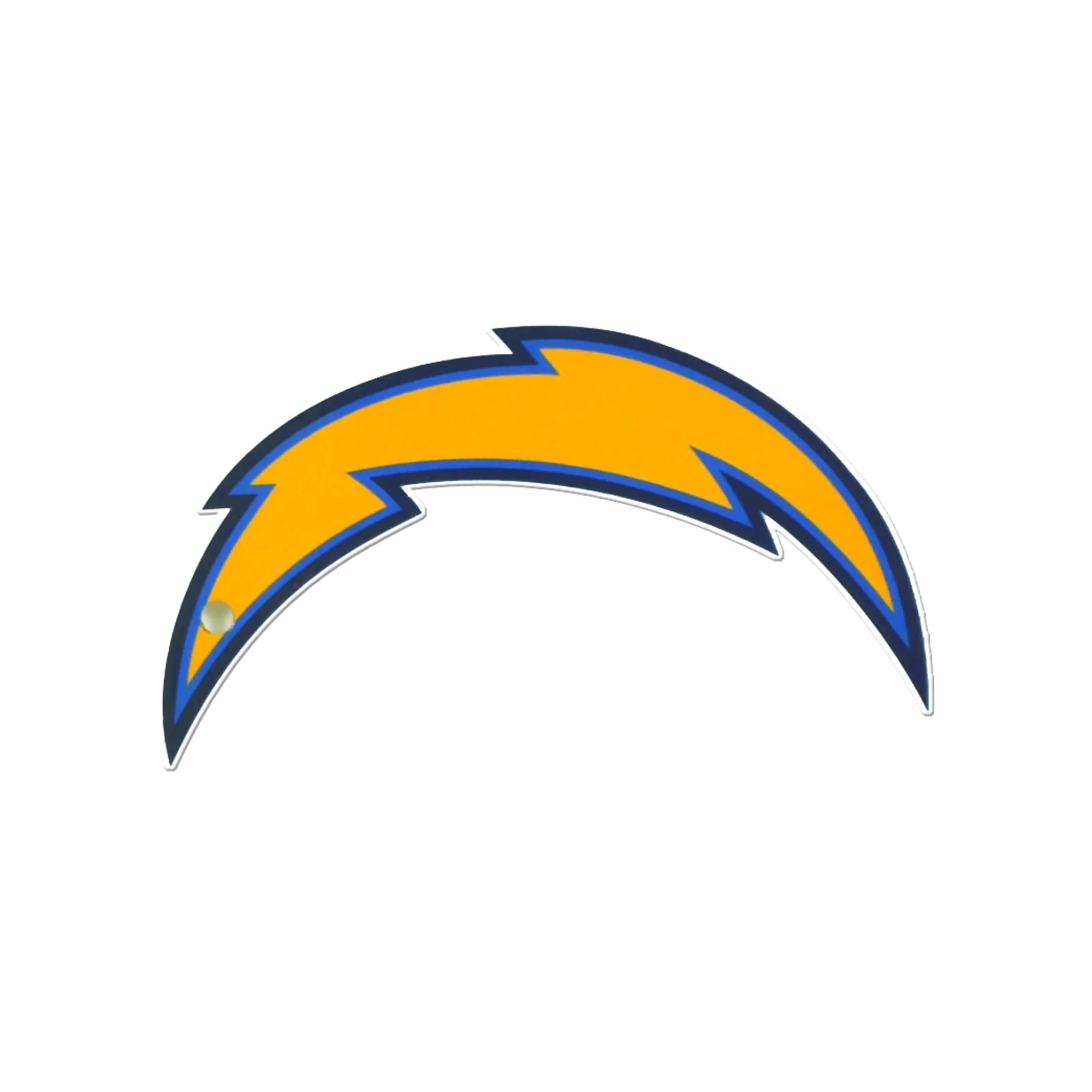 Los Angeles Chargers Laser Cut Steel Logo Spirit Size-Primary Logo