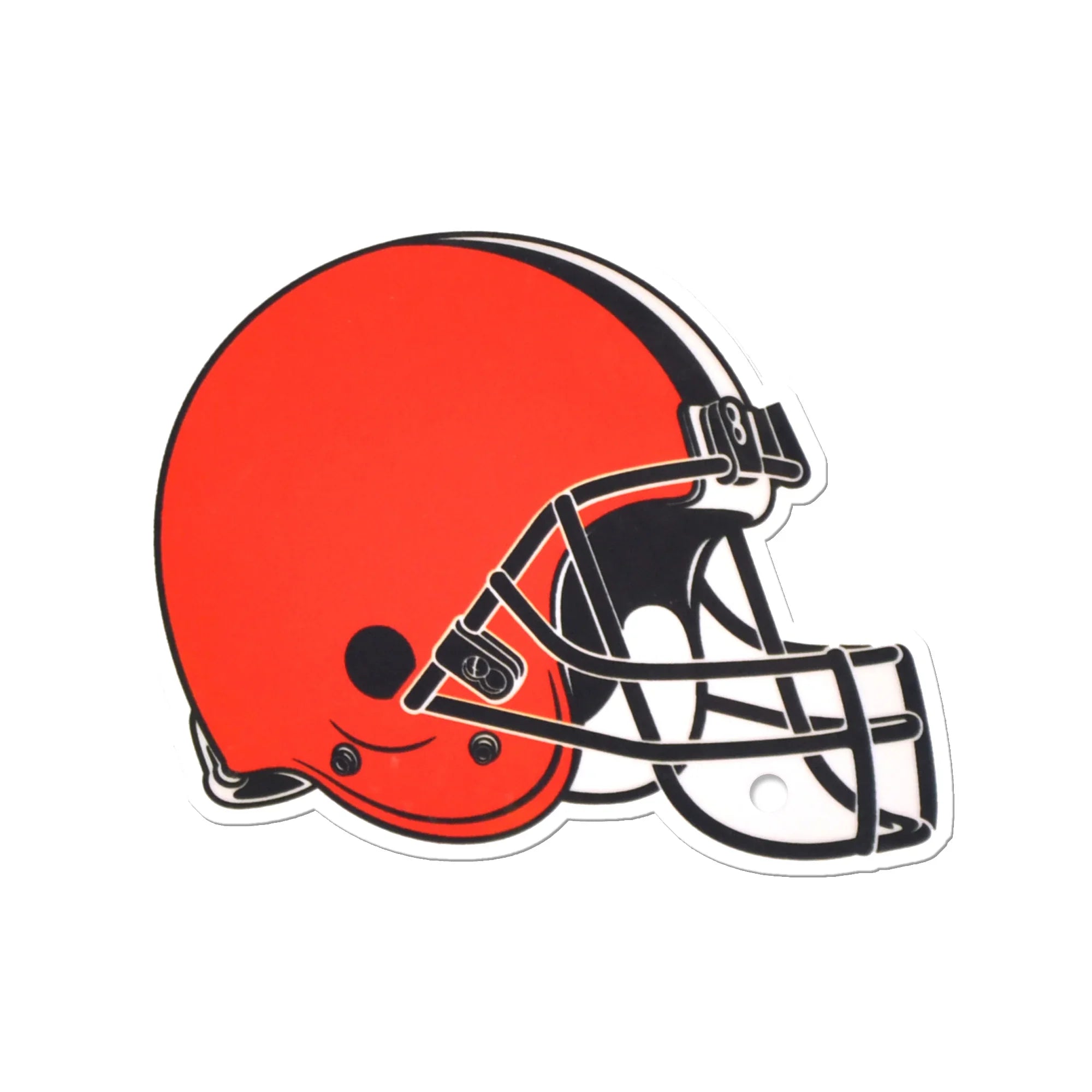 Cleveland Browns Laser Cut Steel Logo Statement Size-Primary Logo