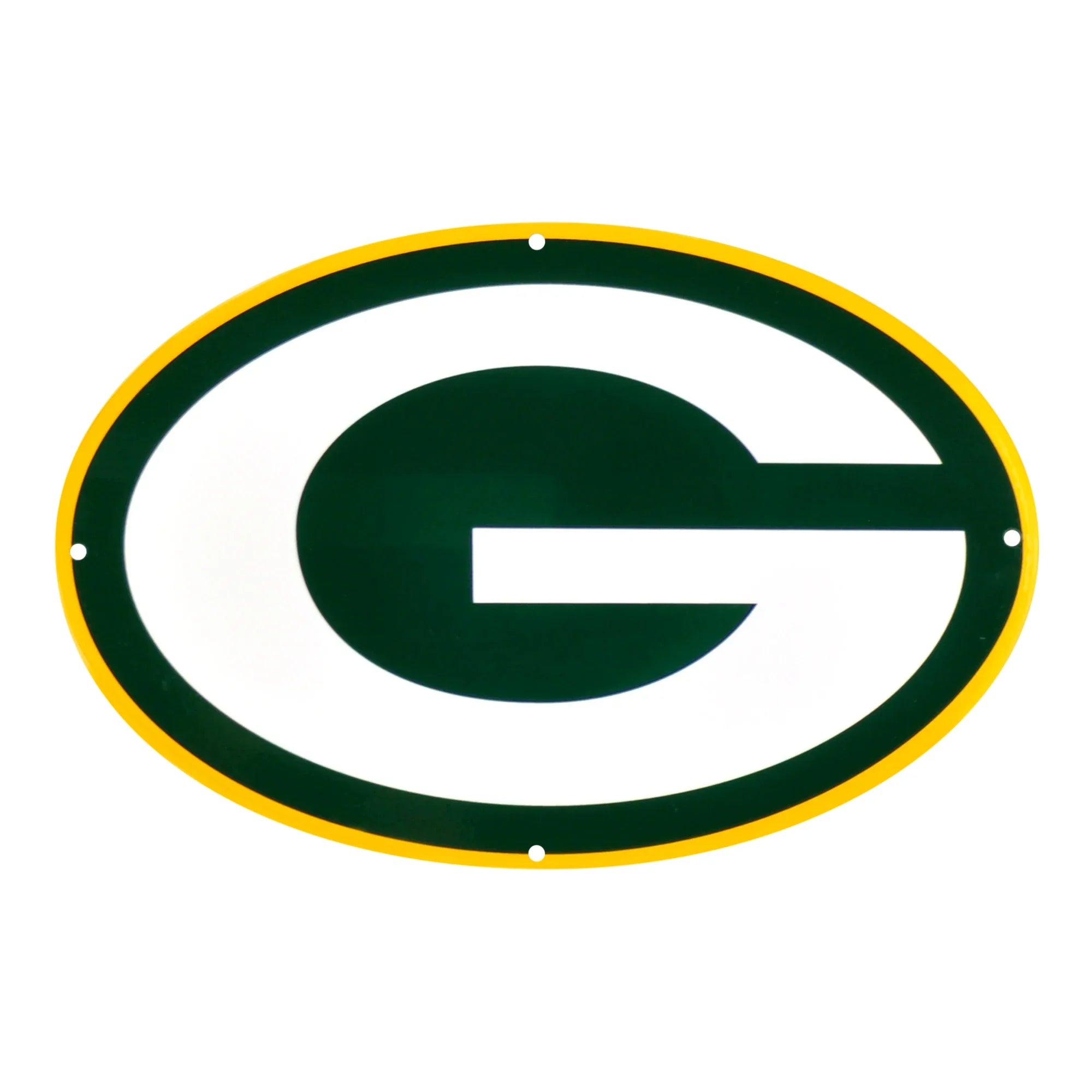 Green Bay Packers Laser Cut Steel Logo Statement Size-Primary Logo