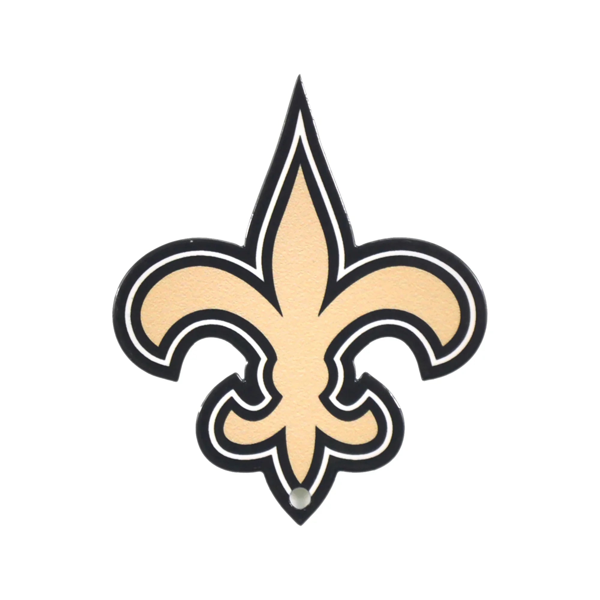 New Orleans Saints Laser Cut Steel Logo Statement Size-Primary Logo