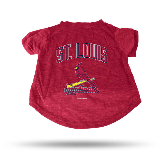 St. Louis Cardinals Pet Tee Shirt Size S (CDG) - 757 Sports Collectibles