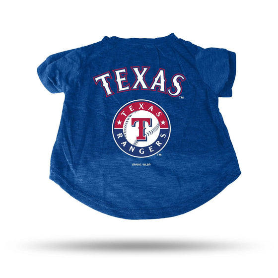 Texas Rangers Pet Tee Shirt Size S (CDG) - 757 Sports Collectibles