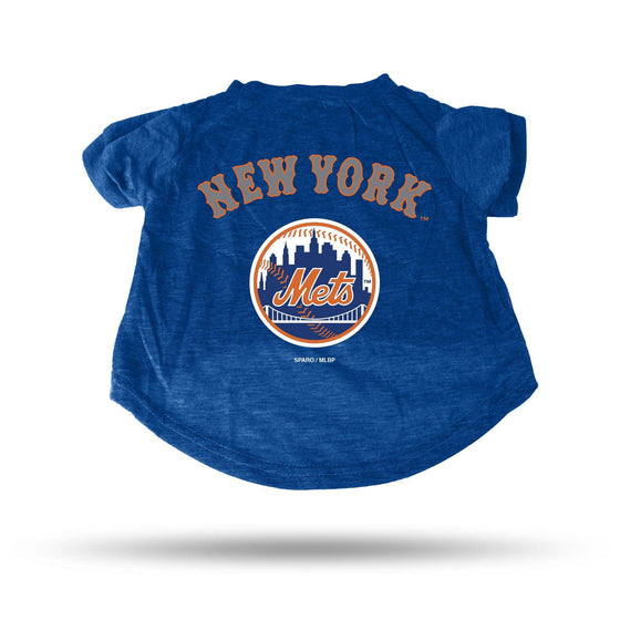 New York Mets Pet Tee Shirt Size M (CDG) - 757 Sports Collectibles