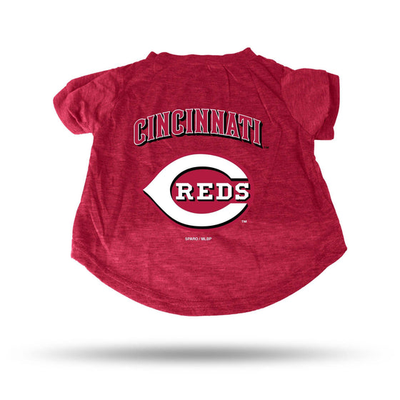 Cincinnati Reds Pet Tee Shirt Size L (CDG) - 757 Sports Collectibles