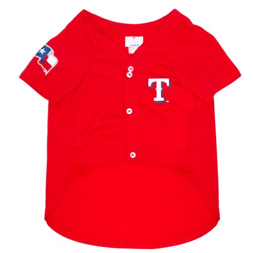 Texas Rangers Dog Jersey Pets First - 757 Sports Collectibles