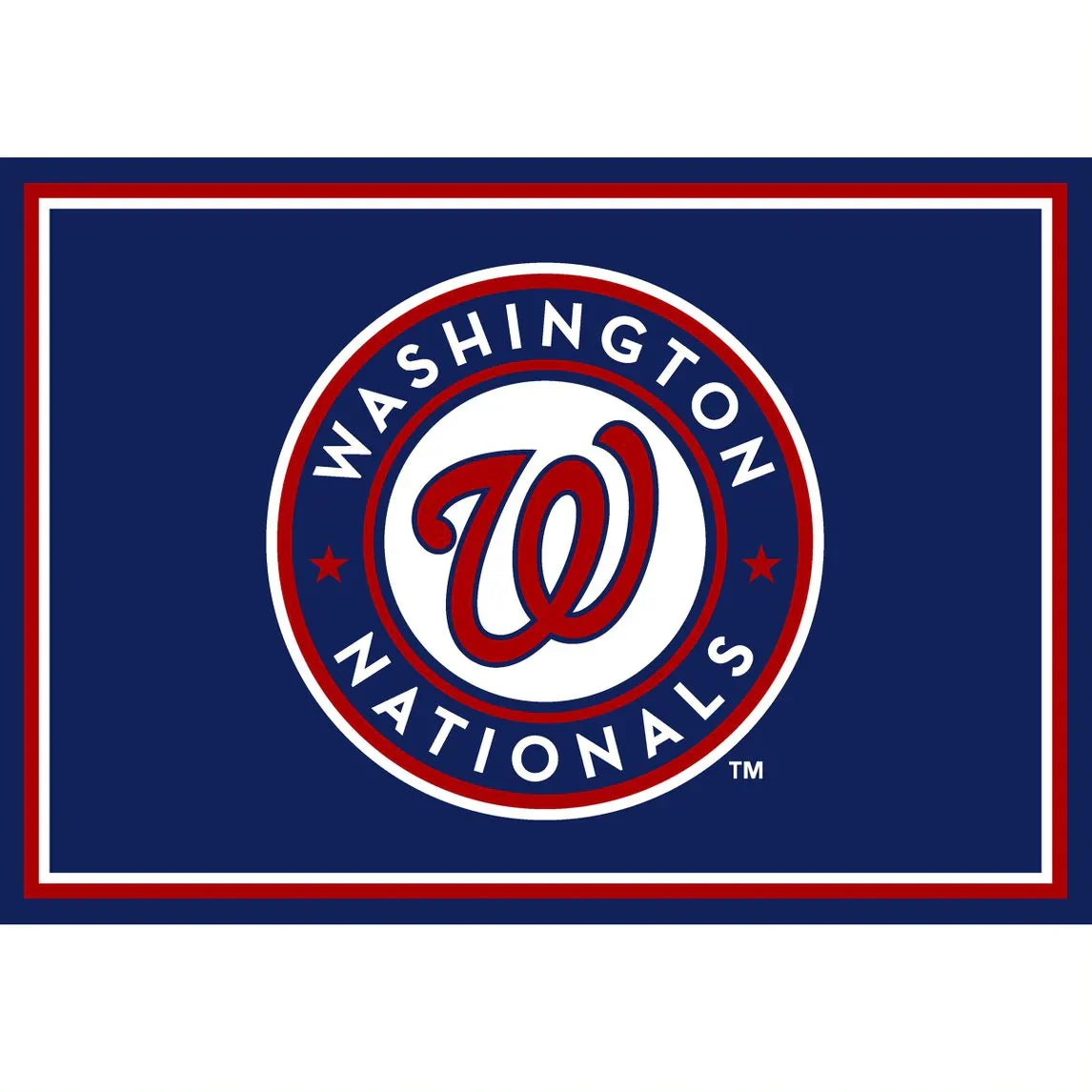 Washington Nationals 3x4 Area Rug