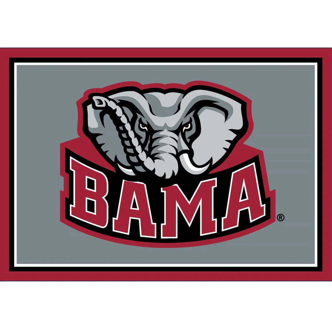 Alabama Crimson Tide 3x4 Area Rug