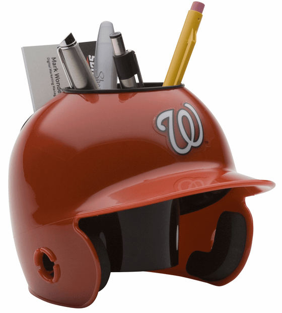 Washington Nationals Miniature Batters Helmet Desk Caddy