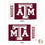 Desert Cactus Texas A&M University Flag Aggies TAMU Flags Banners 100% Polyester Indoor Outdoor 3x5 (Team Name) - 757 Sports Collectibles