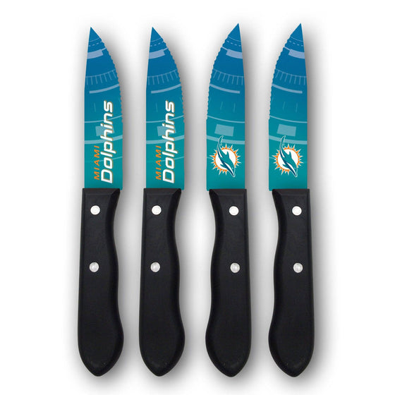 Miami Dolphins Knife Set - Steak - 4 Pack (CDG) - 757 Sports Collectibles