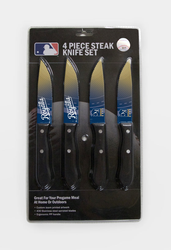 Kansas City Royals Knife Set - Steak - 4 Pack (CDG) - 757 Sports Collectibles