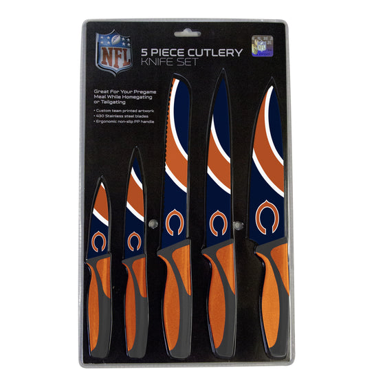 Chicago Bears Knife Set - Kitchen - 5 Pack (CDG) - 757 Sports Collectibles