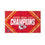 Rico Industries NFL Football Kansas City Chiefs 2024 Super Bowl LVIII Champions 3' x 5' Banner Flag Single Sided - Indoor or Outdoor - Home Décor - 757 Sports Collectibles