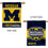 Michigan Team University Wolverines National Champions 2023 Double Sided House Banner Flag - 757 Sports Collectibles